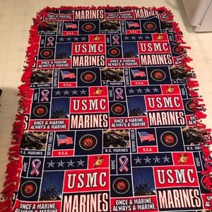 USMC Heavy Fleece Blanket
